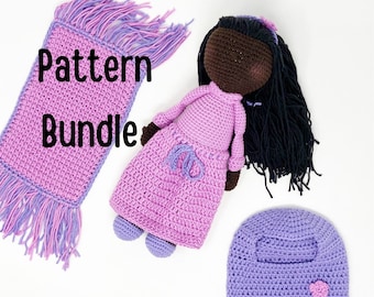 PATTERN BUNDLE -- Hijab Doll PDF, Amigurumi Pattern, Muslim Doll Patterns,  Ramadan gift, Muslim Gift, Eid Gifts.