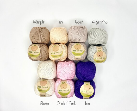 Organic Cotton Yarn Gots Certified Made In Turkey Ships Etsy