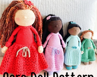 Hijab Doll Crochet Pattern Bundle – Amigurumi Muslim Doll (PDF)