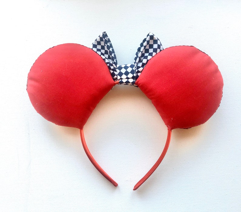 Lightning McQueen Mickey Ears Lightning McQueen Ears Cars Etsy