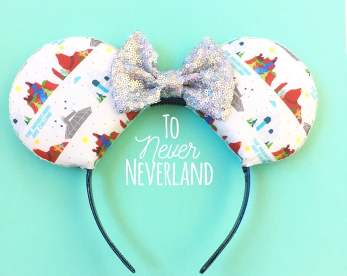 Disneyland Ears Disneyland Mountains Ears Splash Mountain Etsy