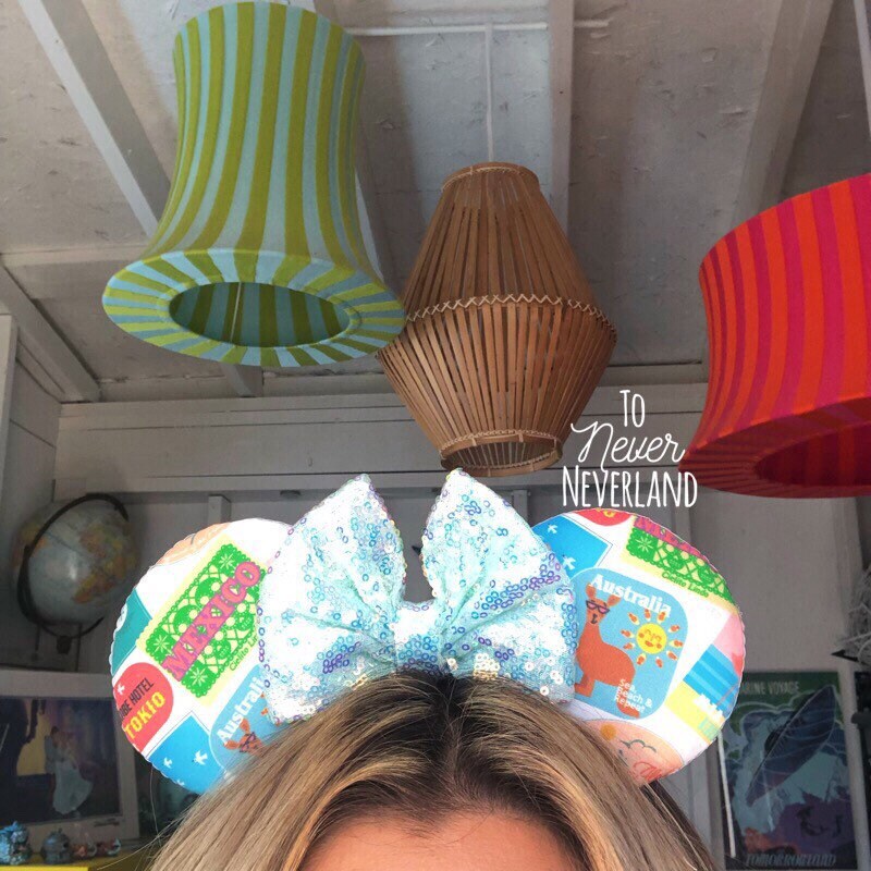 Epcot Mickey Ears Around the World Mickey Ears Disneyworld Etsy
