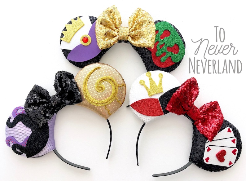 Download Evil Queen Mickey Ears Disney Villain Ears Snow White Evil ...