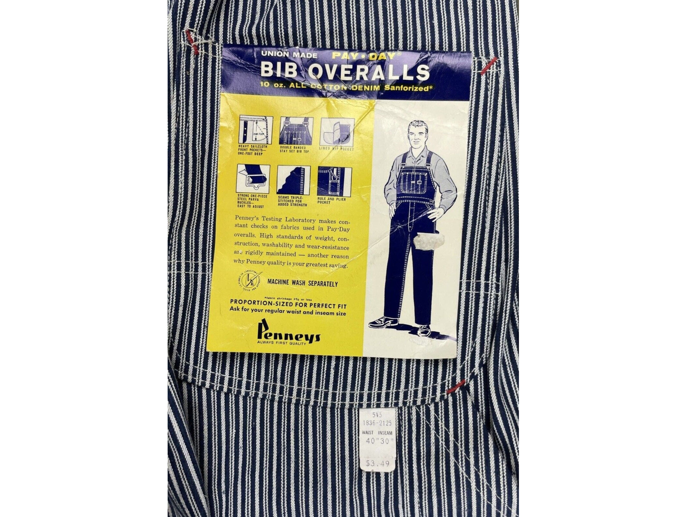 ビンテージ PAY DAY オーバーオール PENNEYS UNION MADE