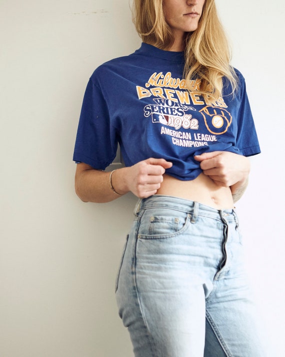 Vinatge Milwaukee Brewers Tshirt 1982 World Series - Etsy