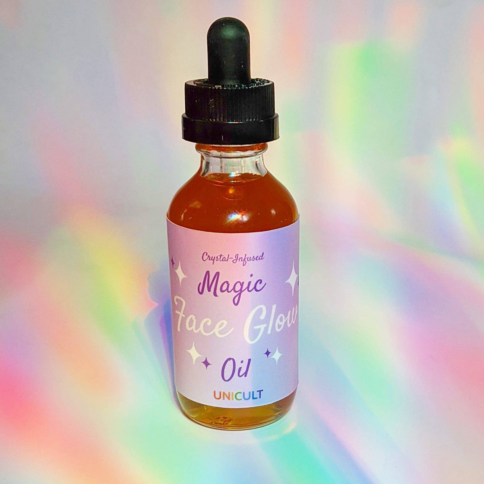 Magic Face Glow Oil Quartz Infused Etsy
