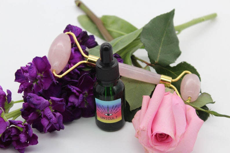 Magic Face Glow Oil Quartz Infused Etsy