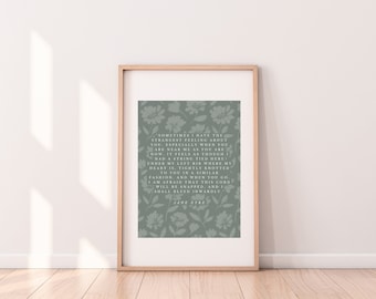 Jane Eyre Zitat, Charlotte Bronte, Jane Eyre