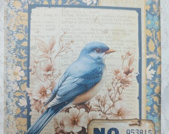 Journal, Vintage-Style, Writing Journal, Memory Book, Diary