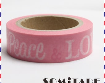 Craft Decorative Tape Pink Zigzag Washi Tape