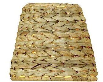 Upgradelights 5 Inch Clip On Seagrass Chandelier Lamp Shade Upgradelights 5 Inch Clip On Seagrass Chandelier Lamp Shade