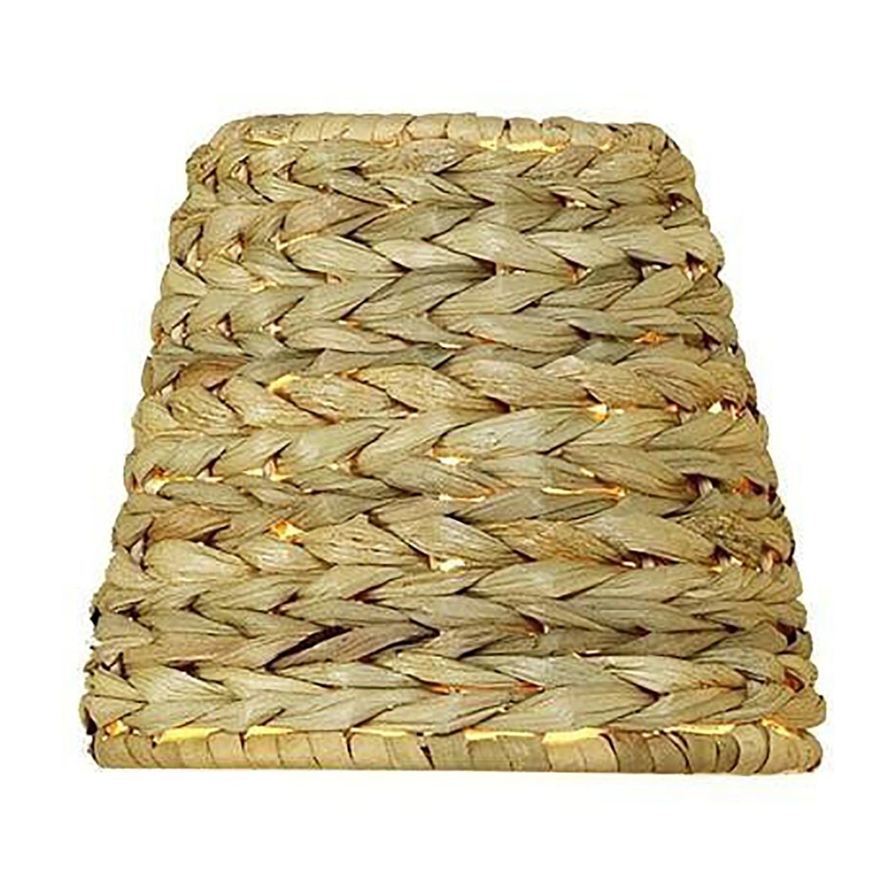All Natural Woven Seagrass 12 Inch Washer Fitted Lampshade