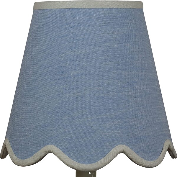 thumbnail image 2 of Gadpiparty Vintage Floral Scallop Lampshade - Fabric Dome Cover For E27 Bulb, Living Room & Bedroom Decor 2 of 12