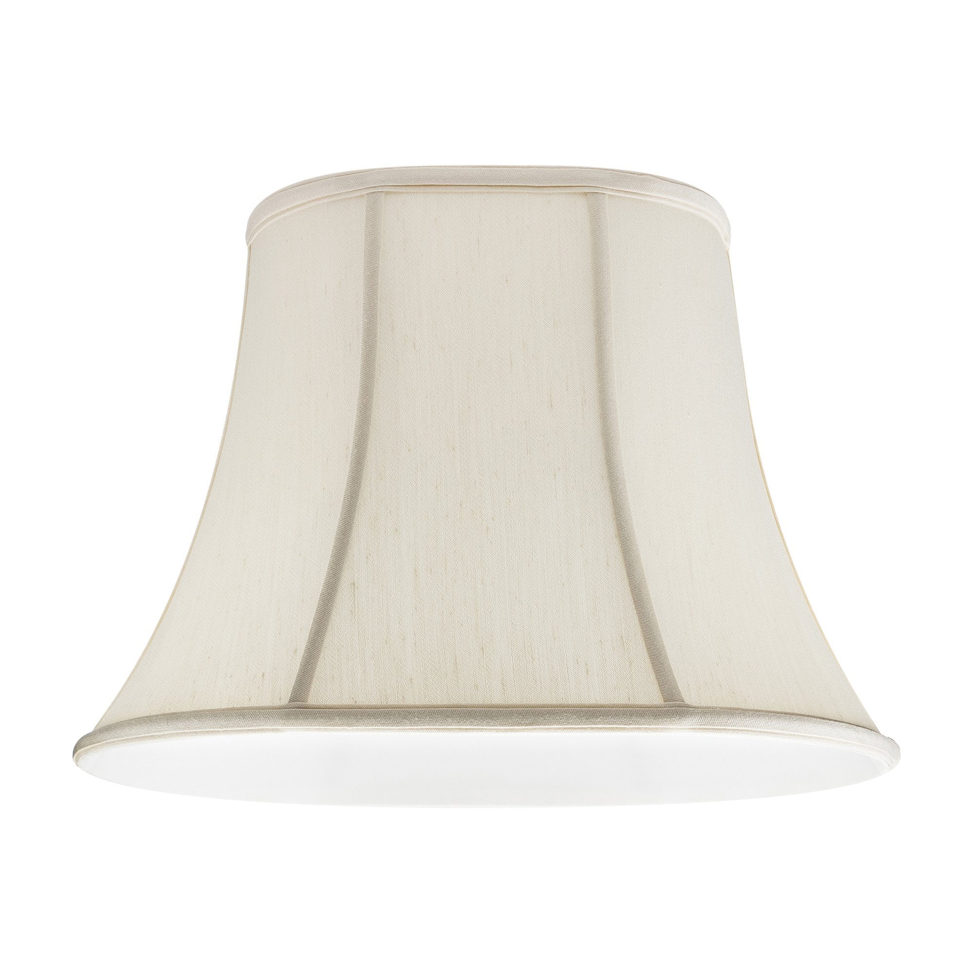 Off White Silk Shantung Oval Bell Lamp Shade Etsy Australia