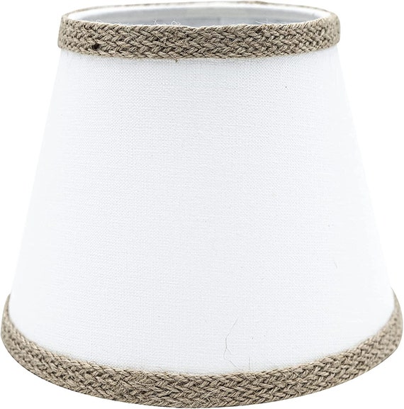 10 inch burlap lamp shade deals