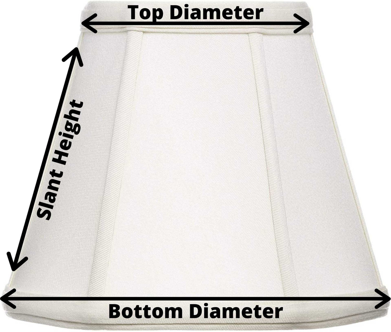 Cream Silk Oval Double Smocked Pleat Lamp Shade with Washer Etsy