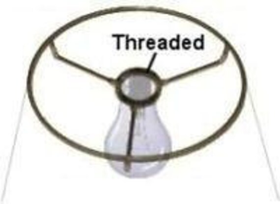 Tan Leatherette 12 Inch Bell Lampshade With Uno Fitter Tan Leatherette 12 Inch Bell Lampshade, What Is A Threaded Uno Fitter Lamp Shade