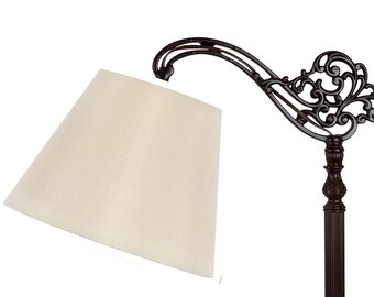 Eggshell Silk 10 Inch Empire Uno Lamp Shade Replacement 6x10x7.5