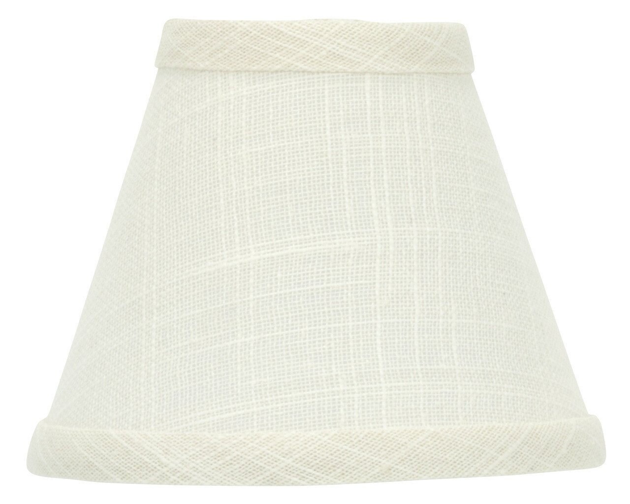 White linen chandelier shades deals