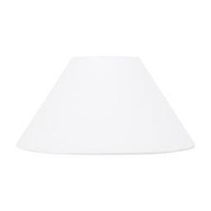 White Linen Empire Coolie 10 Inch Clip On Lamp Shade