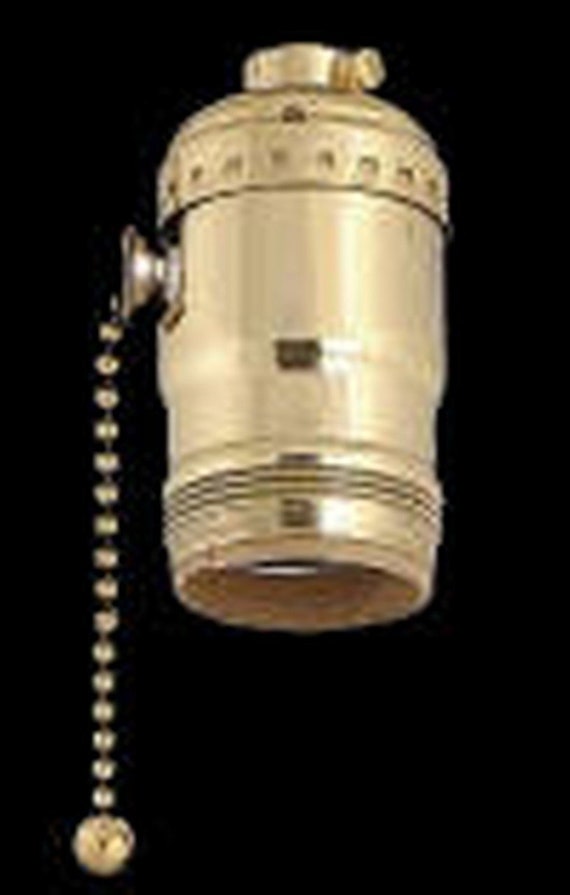Uno Socket with Pull Chain and Swivel Down Bridge Lamp Part Light Part