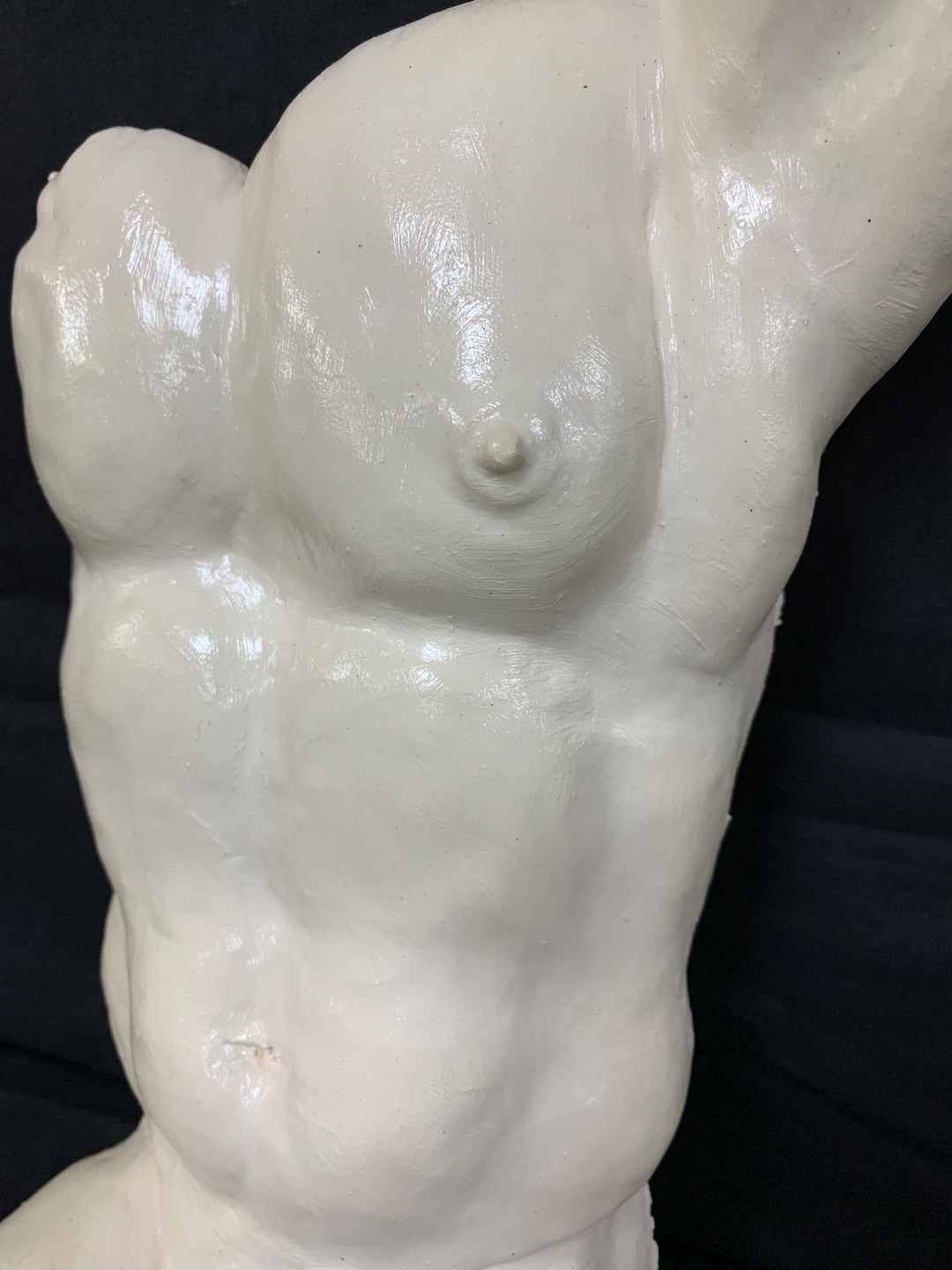 Circumcised Male Torso Wall Art / Attractive Naked Male Torso