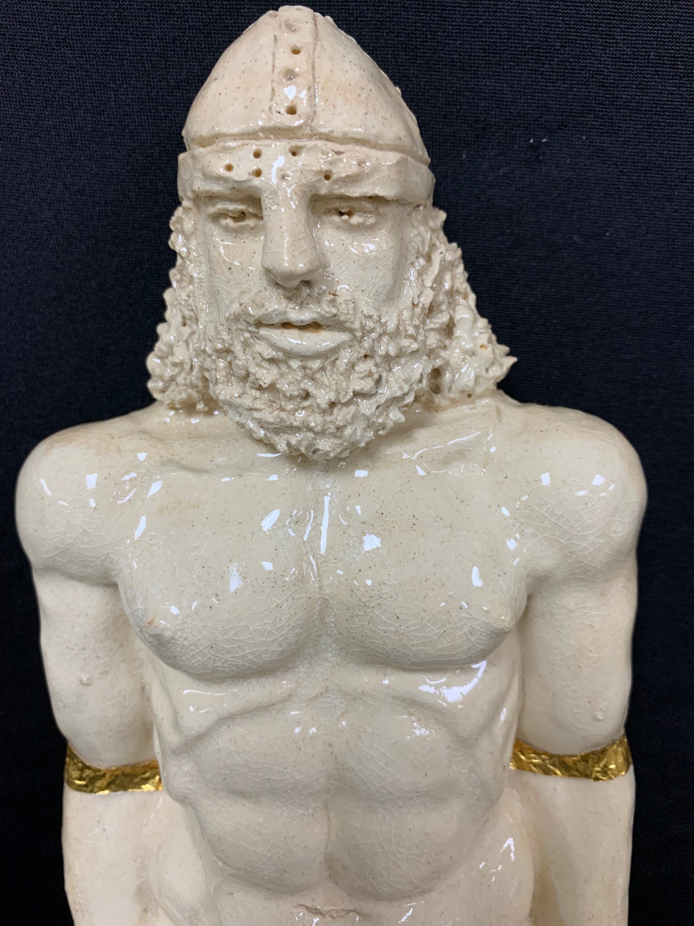 Thor the Viking / Handsome Naked Northman Wall Art / Naked Viking