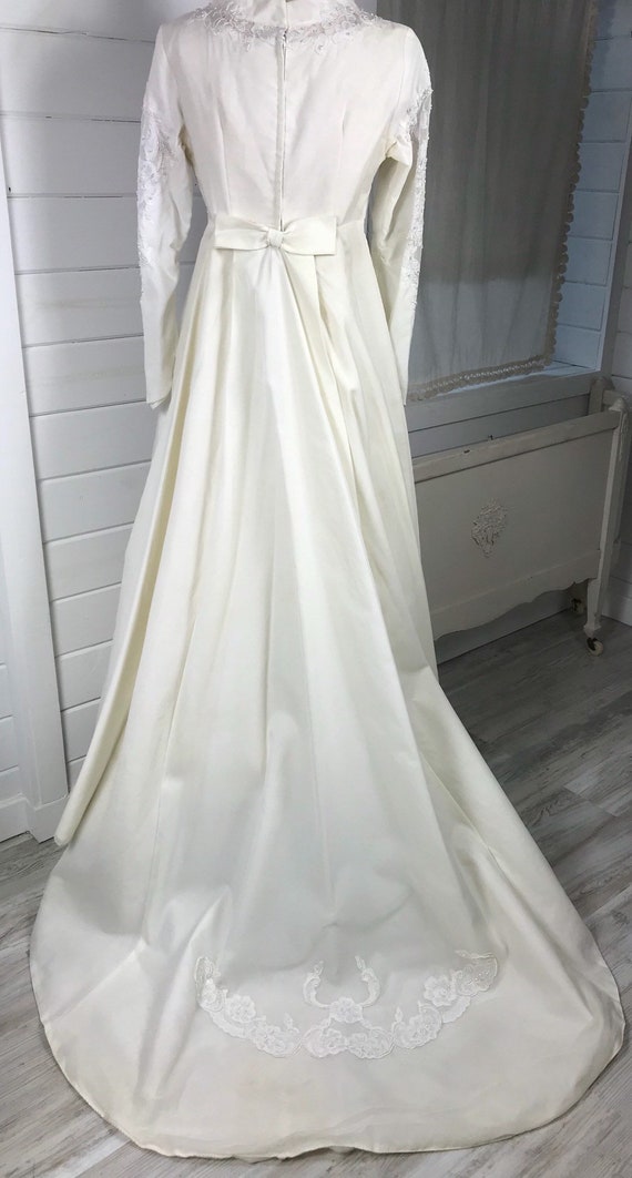 1960s Custom-Made Vintage Wedding Dress / 1960s W… - image 6