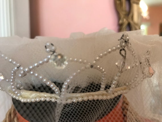 1950s Vintage Bridal Tiara | Vintage BrIdal Crown… - image 1