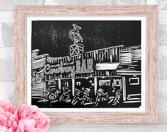 Million Dollar Cowboy Bar - Jackson Hole, WY