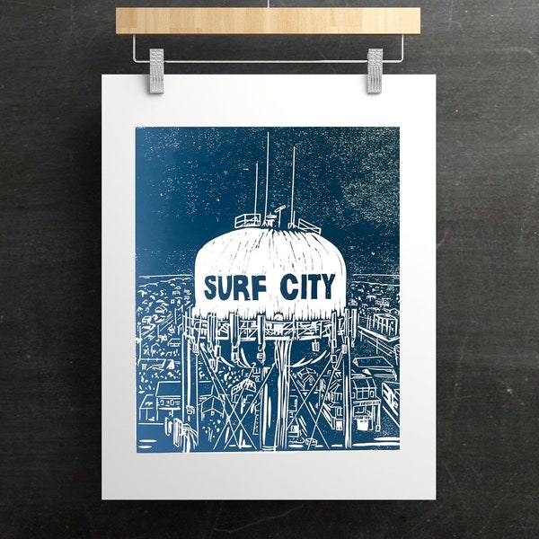 Surf City Water Tower - Long Beach Island, New Jersey
