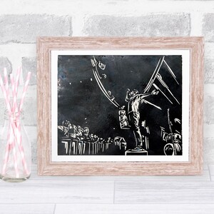 JP Saxe - Live in Austin - Marbled Print