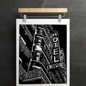 Chelsea Hotel - New York City print