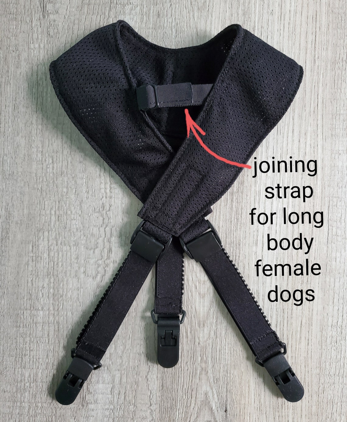Fitted Basic Dog Suspenders. Black. Made Following Your Dog Etsy