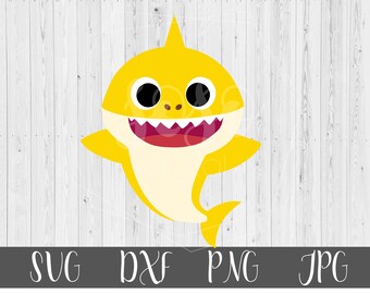 Baby shark svg | Etsy