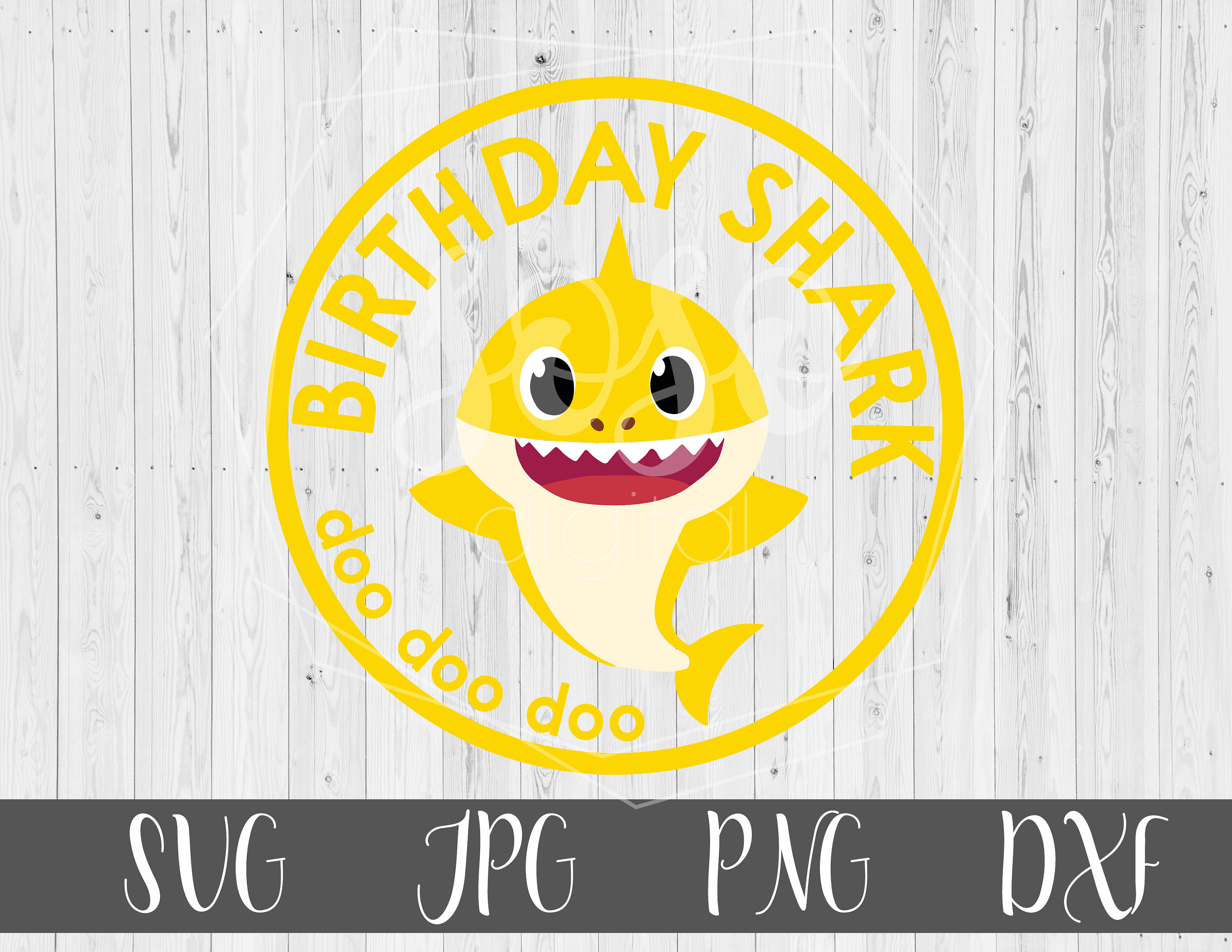 Download Birthday shark Baby shark Birthday shark svg png jpg dxf ...