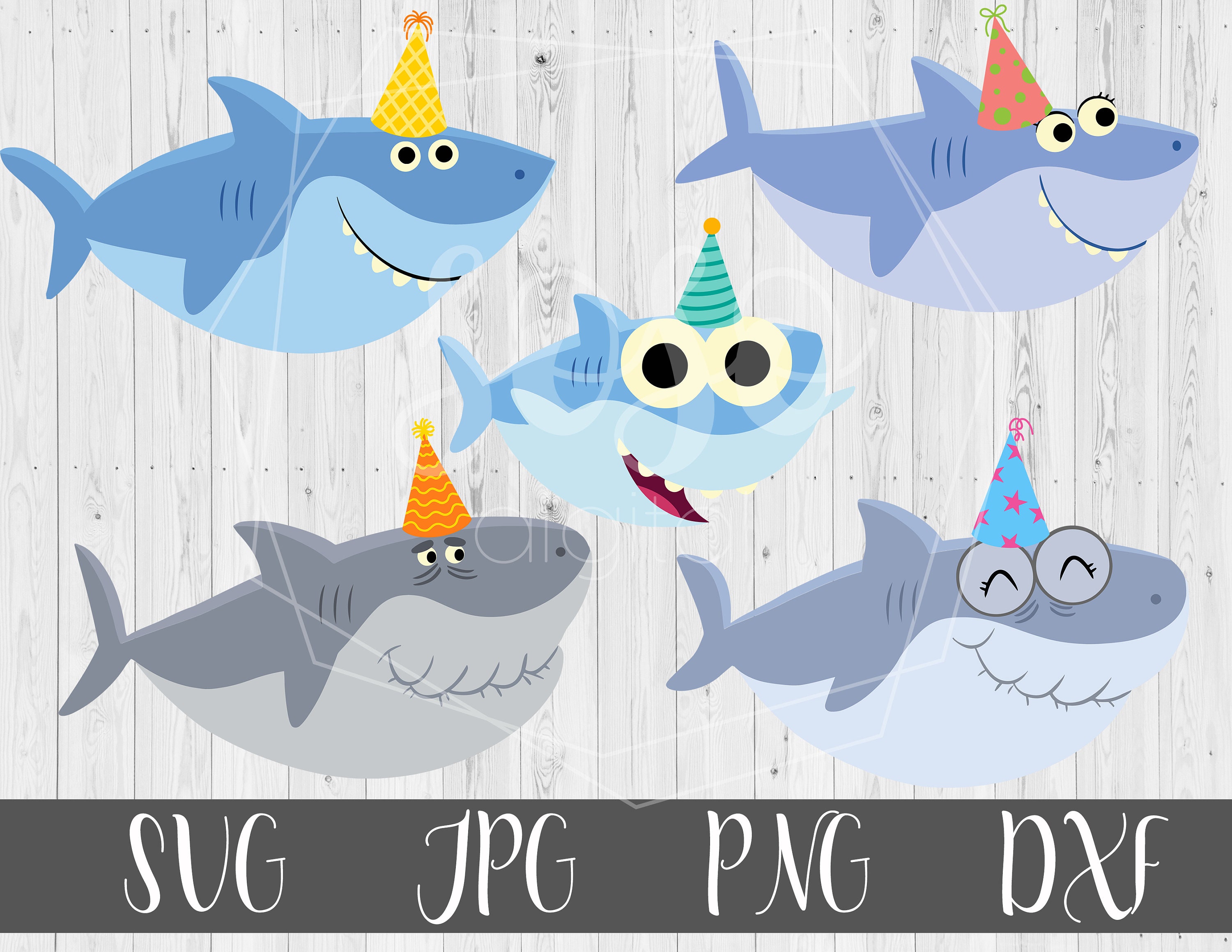 Free Free 87 Baby Shark Birthday Family Svg SVG PNG EPS DXF File