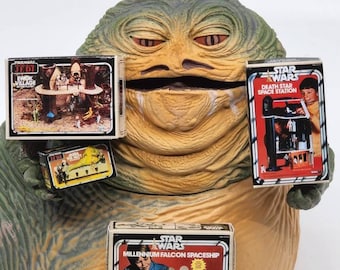 STAR WARS３セット脚置き場付き　26,000円→20,000円 1:12 Star Wars Custom Fan Art Miniature Scale Playset 4 Box Lot
