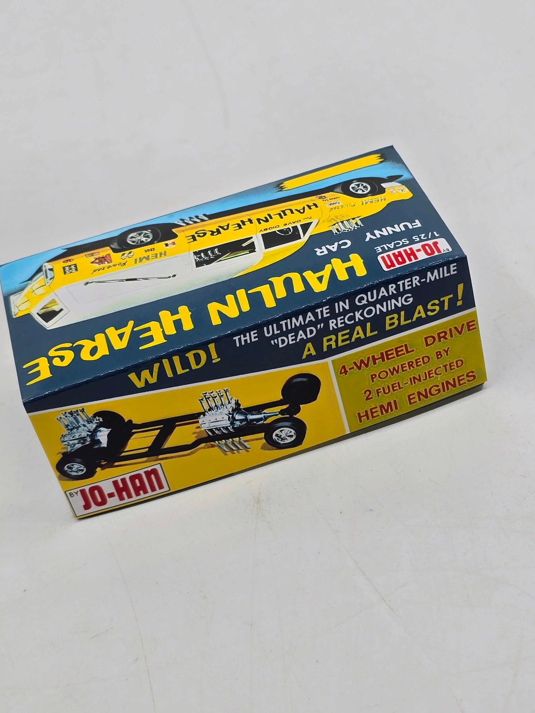 Jo-Han Haulin Hearse Box Art Print - Suitable for framing