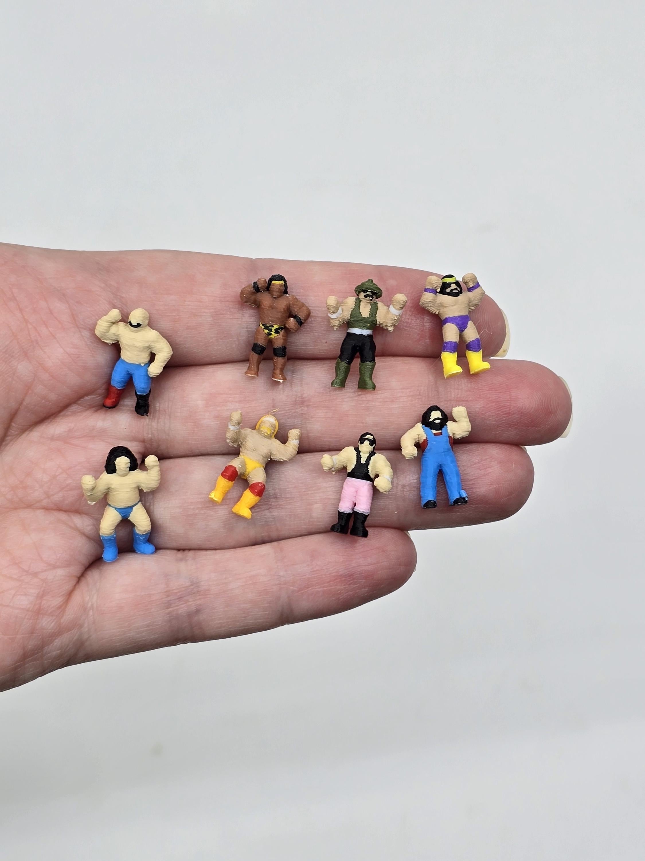 WWF レスリングフィギュア 6体セット Amazon.co.jp: レスリングアリーナ クルーアクションフィギュア