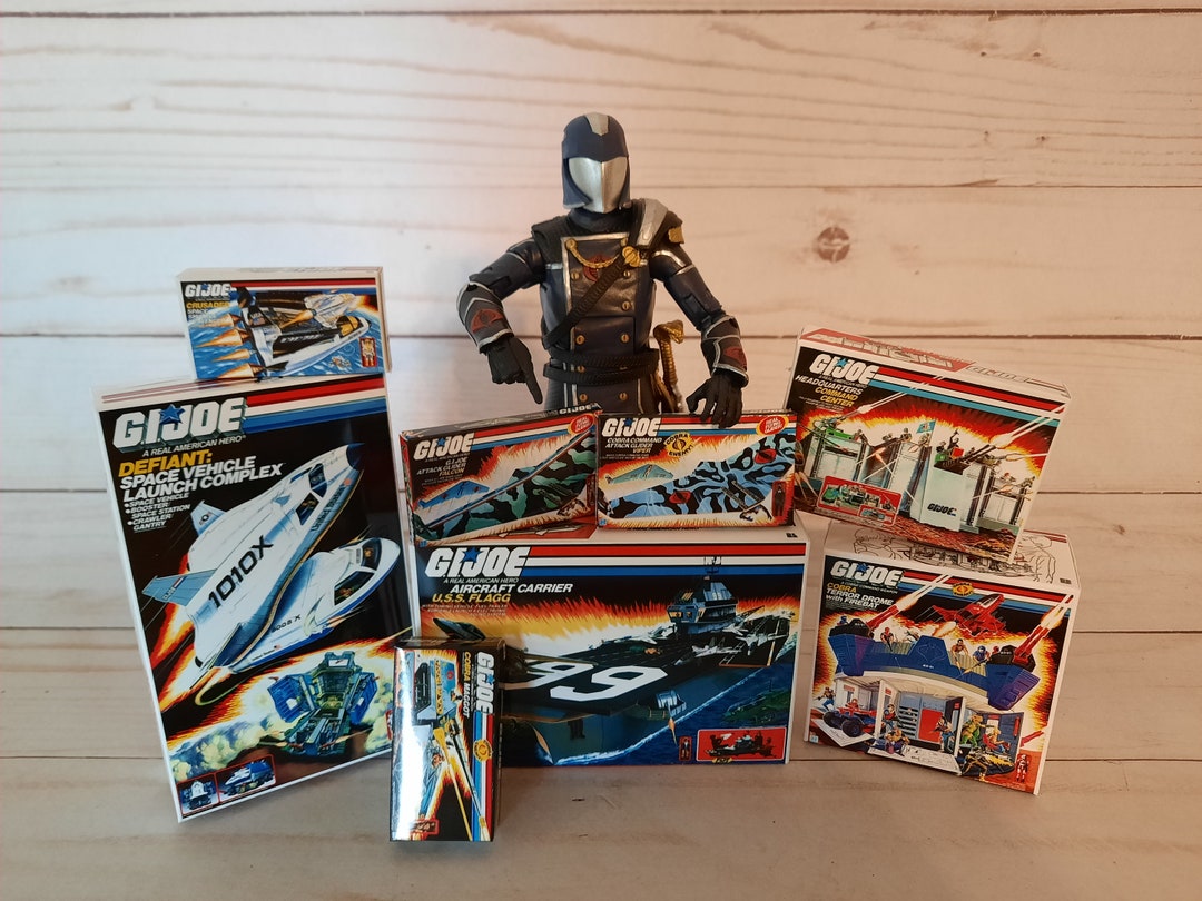 1:12 GI Joe Fan Art Miniature Box Flagg Defiant HQ Terror