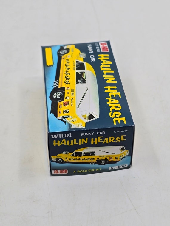 Johnny Lightning Wild Funny Car Retro Haulin Hearse Custom Fan Art