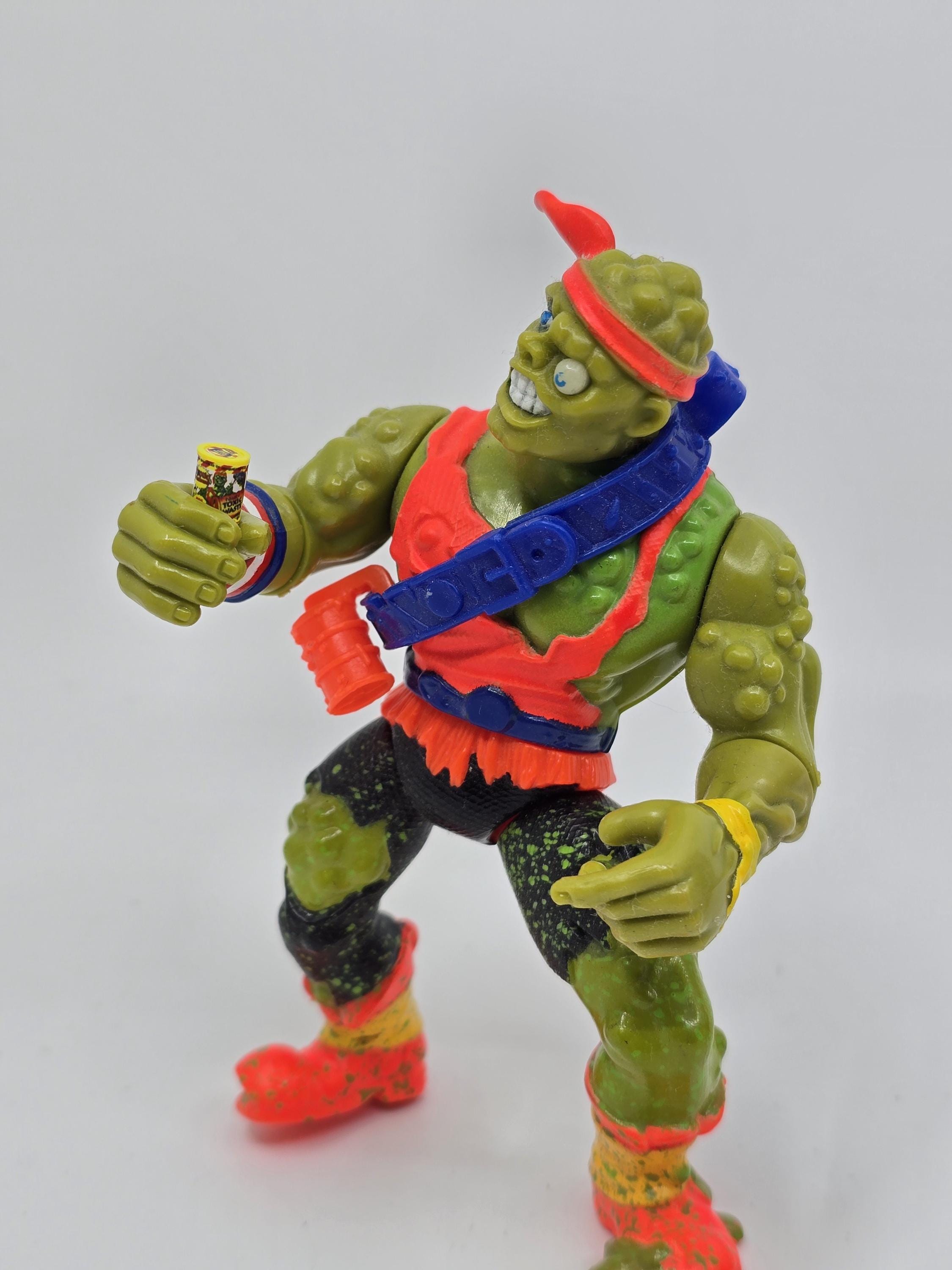 1:12 Custom Toxic Crusaders Toxie's Toxic Waste SLIME CAN Toy