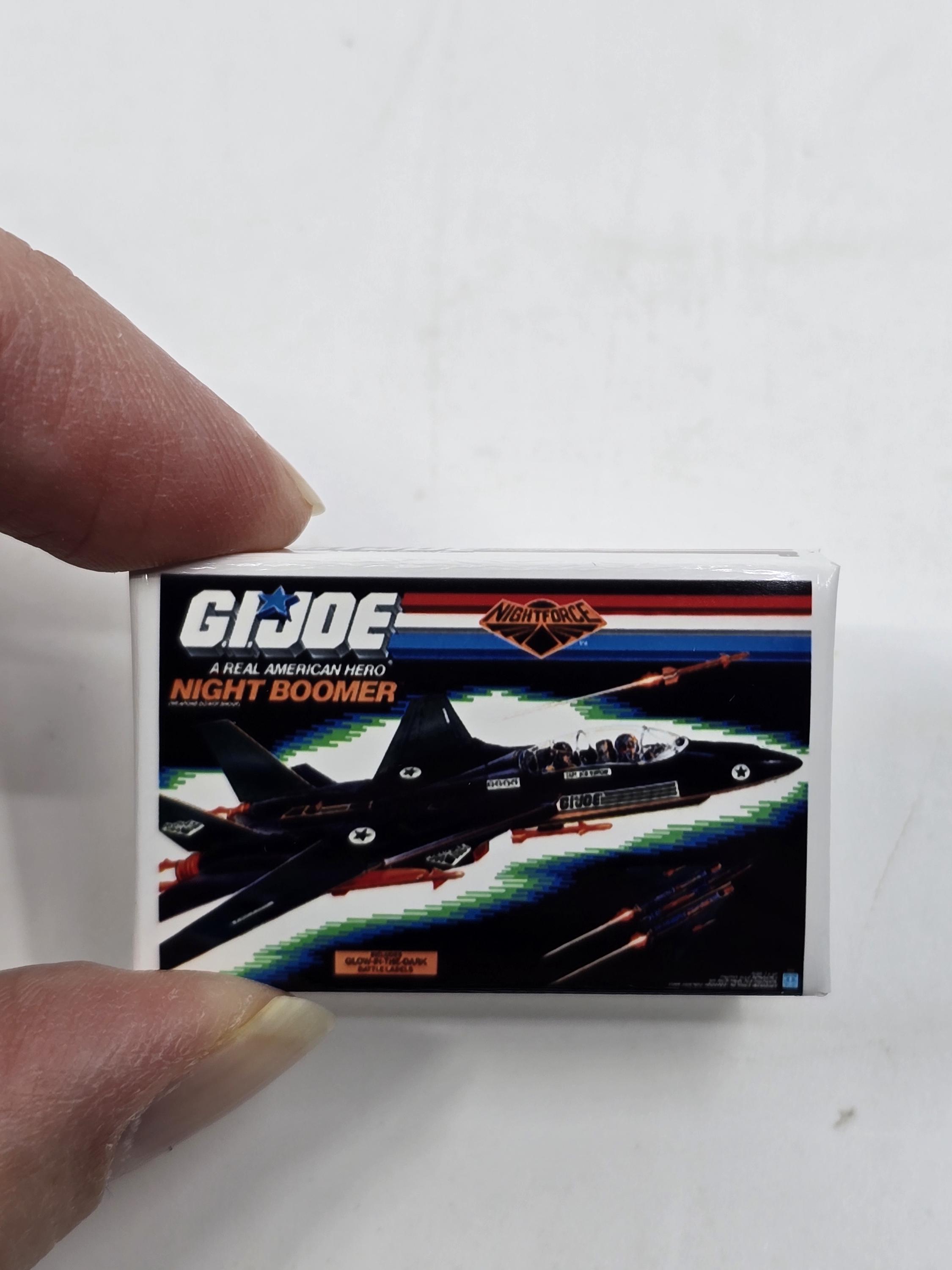 1:18 Scale Display Box G.I. Joe Custom Miniature Box Defiant Cobra