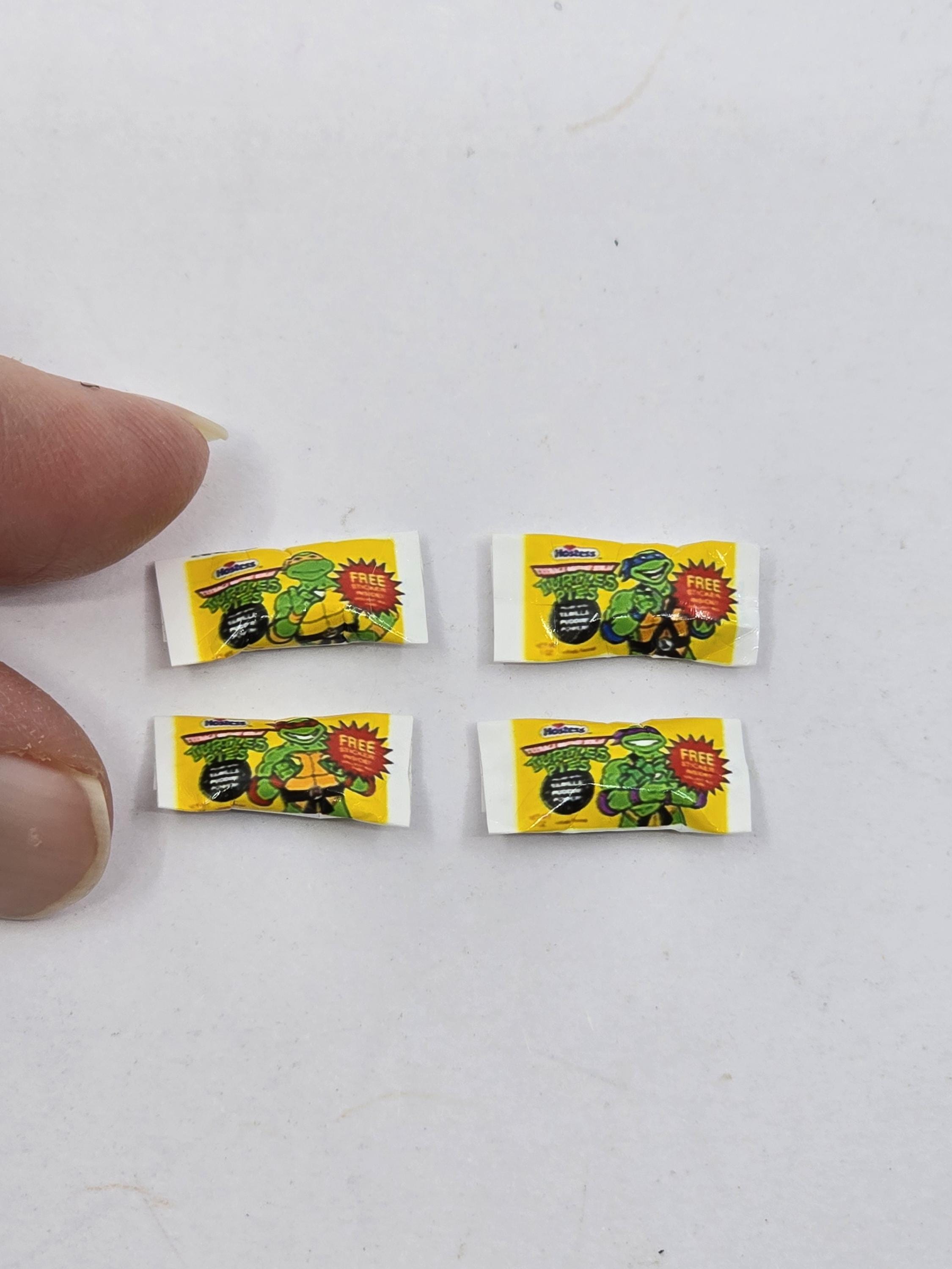 Mini Teenage Mutant Ninja Turtle Pie Miniature Snack Food 1:12 Scale All 4  TMNT Pies - Etsy