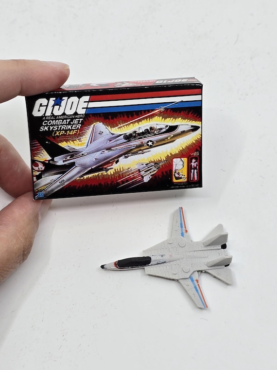 G.I. Joe Custom 1:12 Scale 3D Print Military Combat Jet With Box
