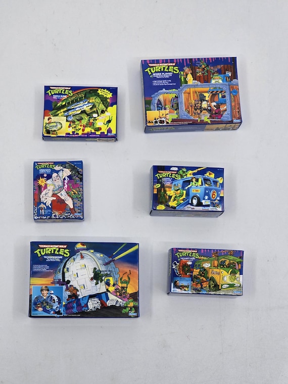 1:12 Teenage Mutant Ninja Turtles Fan Art Miniature Box Newsvan