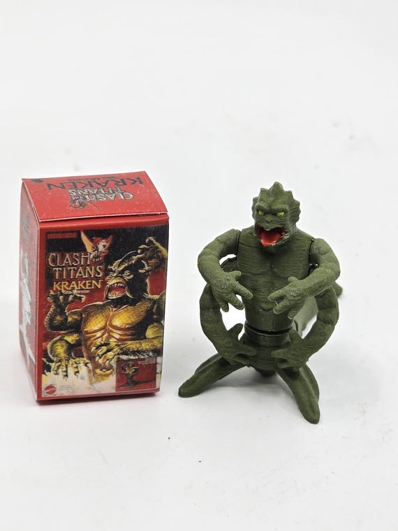 1:12 Miniature Clash of the Titans KRAKEN 1/12 Scale Mini 1980