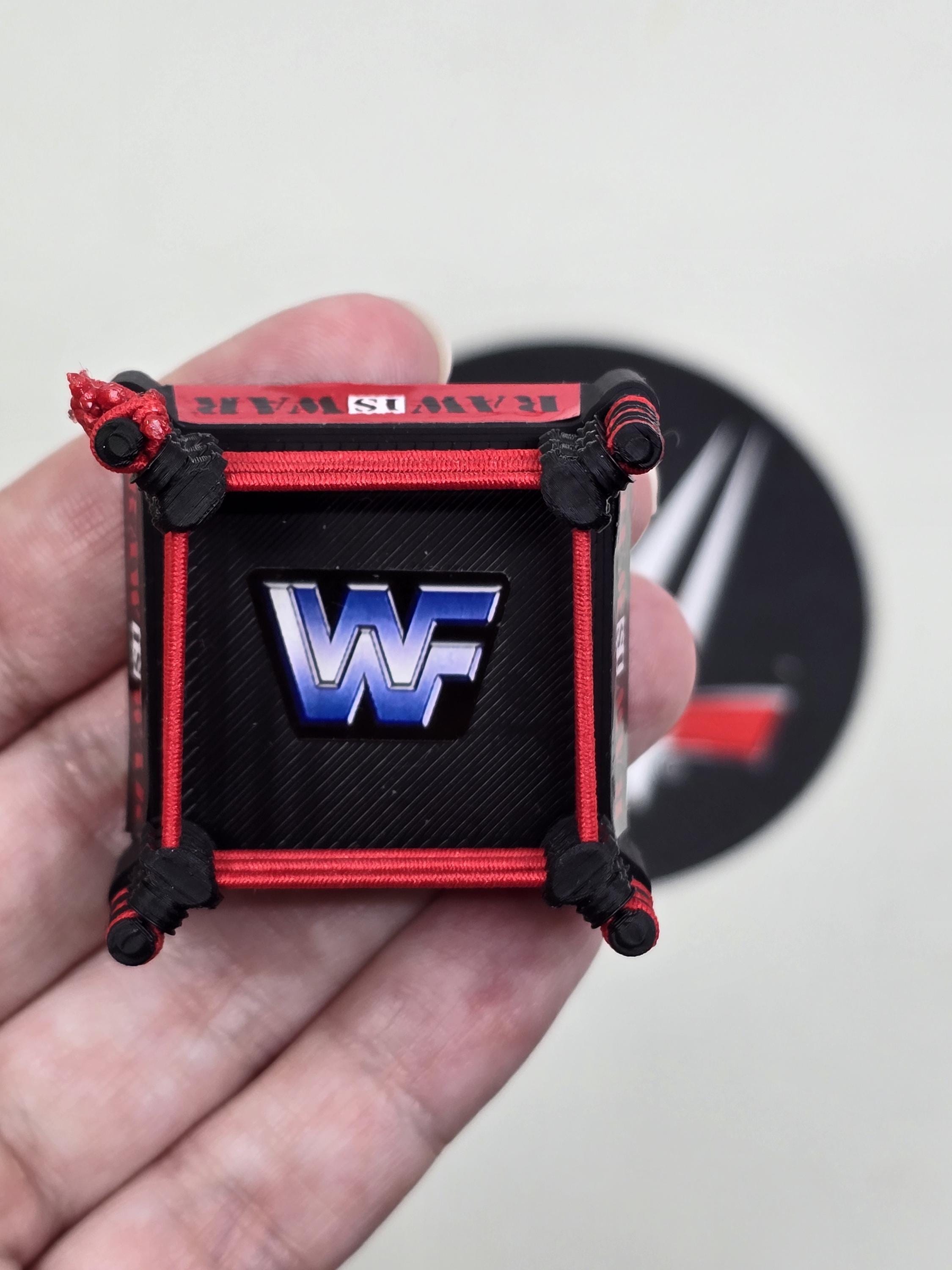 1:12 WWE WWF RAW is War Monster Ring Custom 3D Print