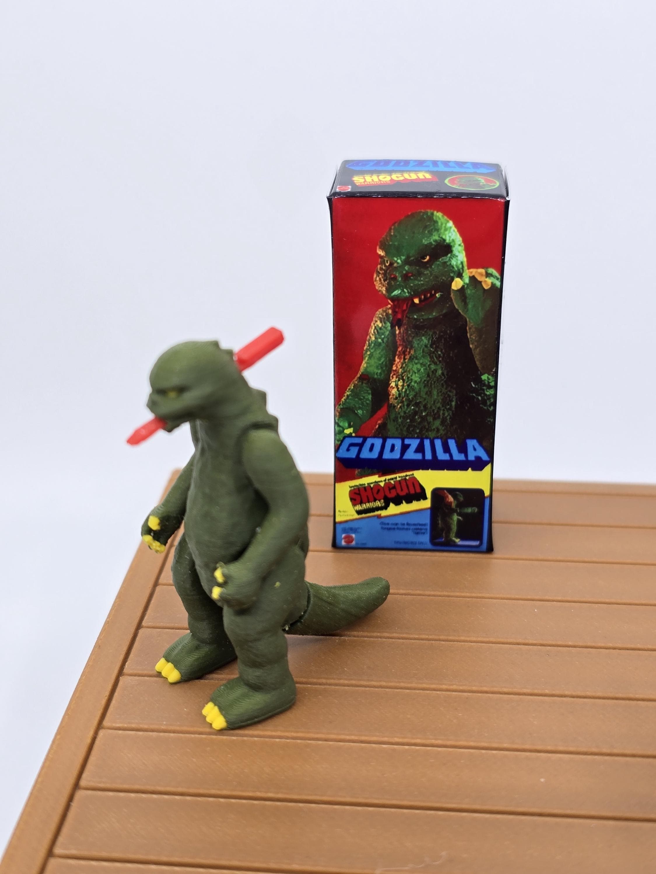 1:12 ショーグンウォリアーズ ゴジラ＆ラドン カスタム 3D プリント